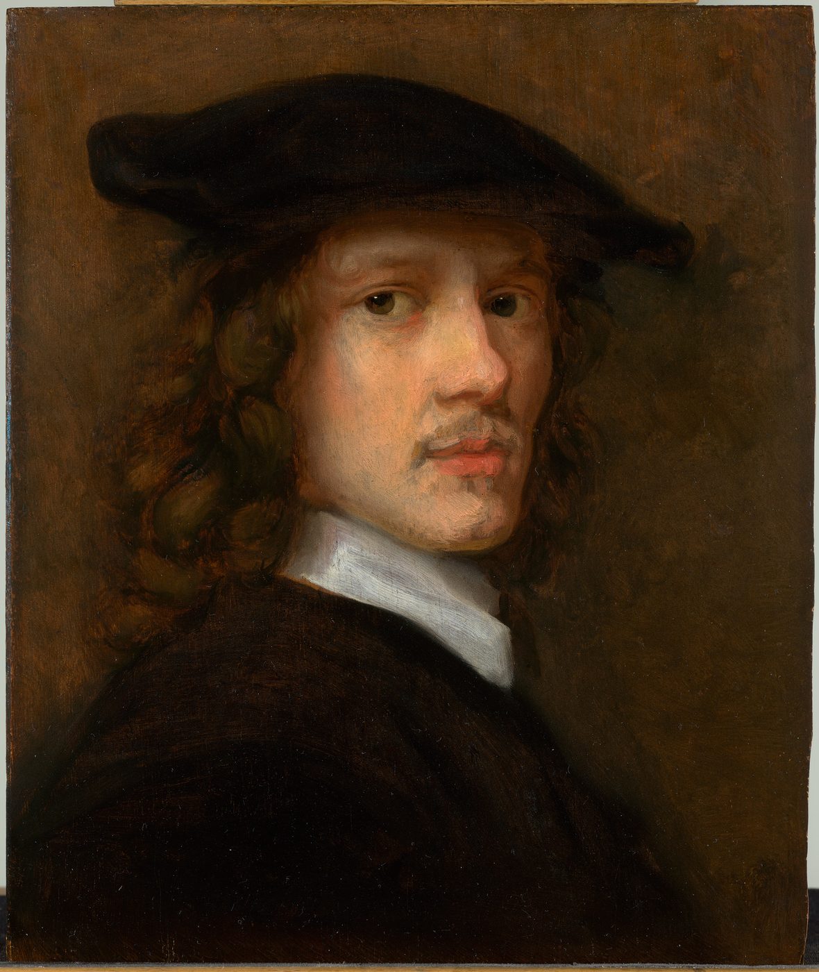 Self Portrait with a Black Beret, Pieter Verelst
